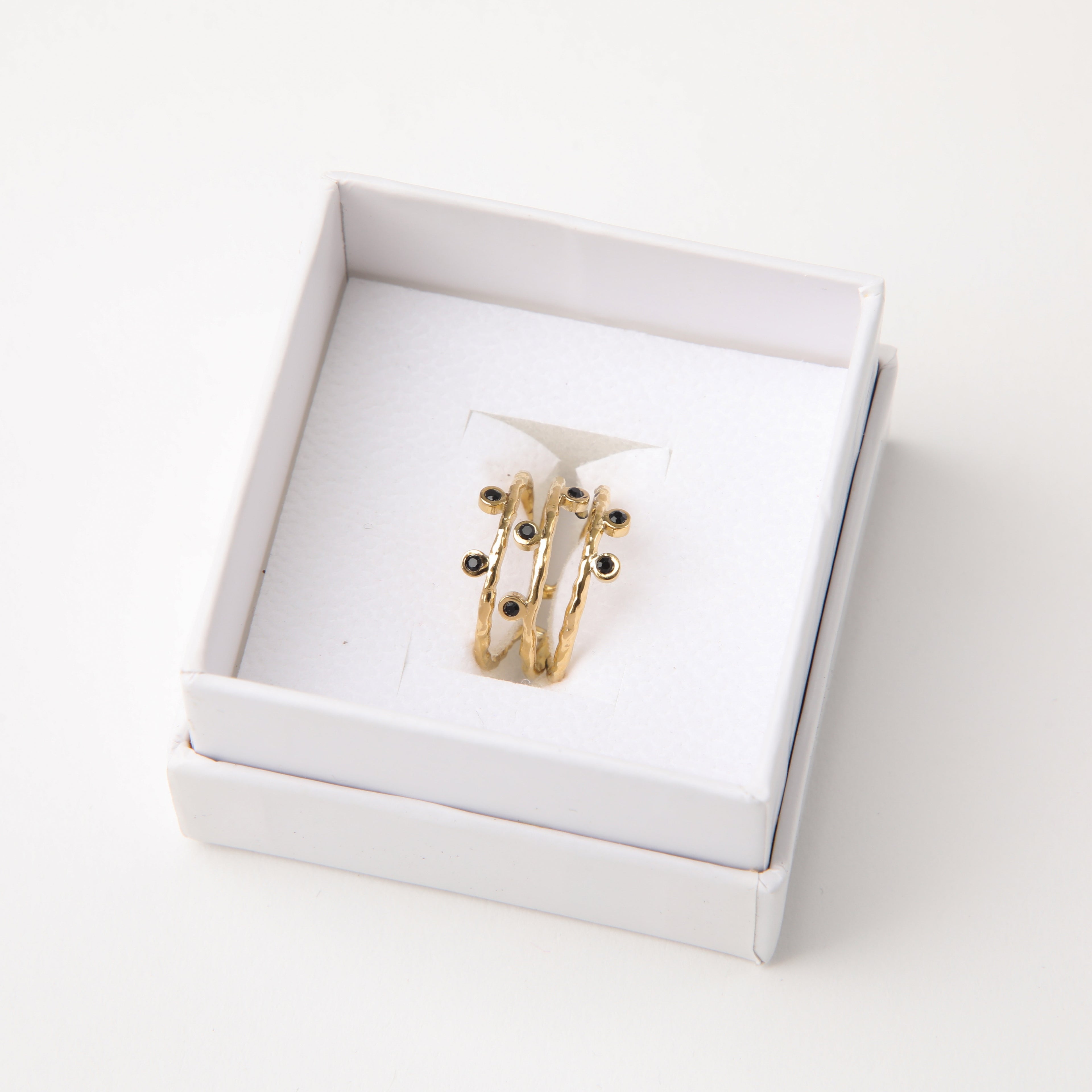 Anillo  19v69 Dorado Mujer STR168