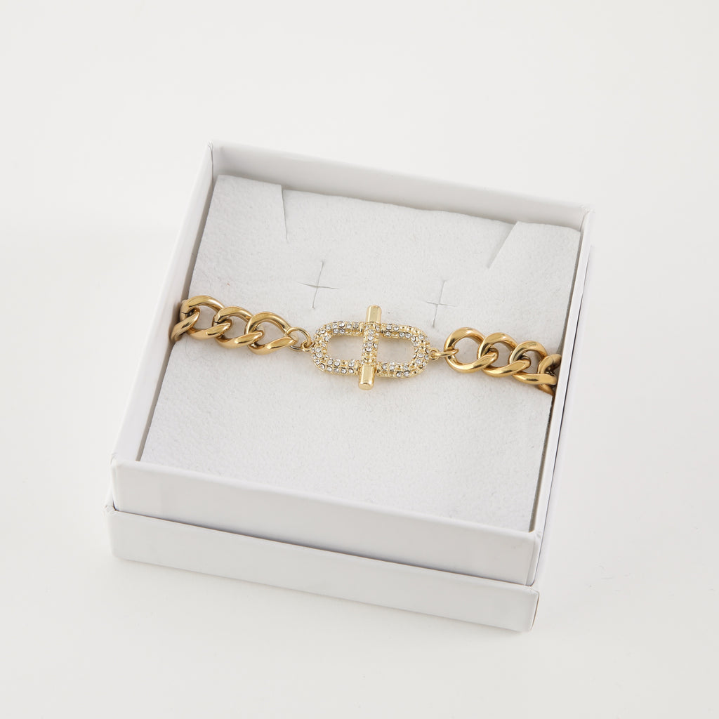 Pulsera  19v69 Dorado Mujer STB021