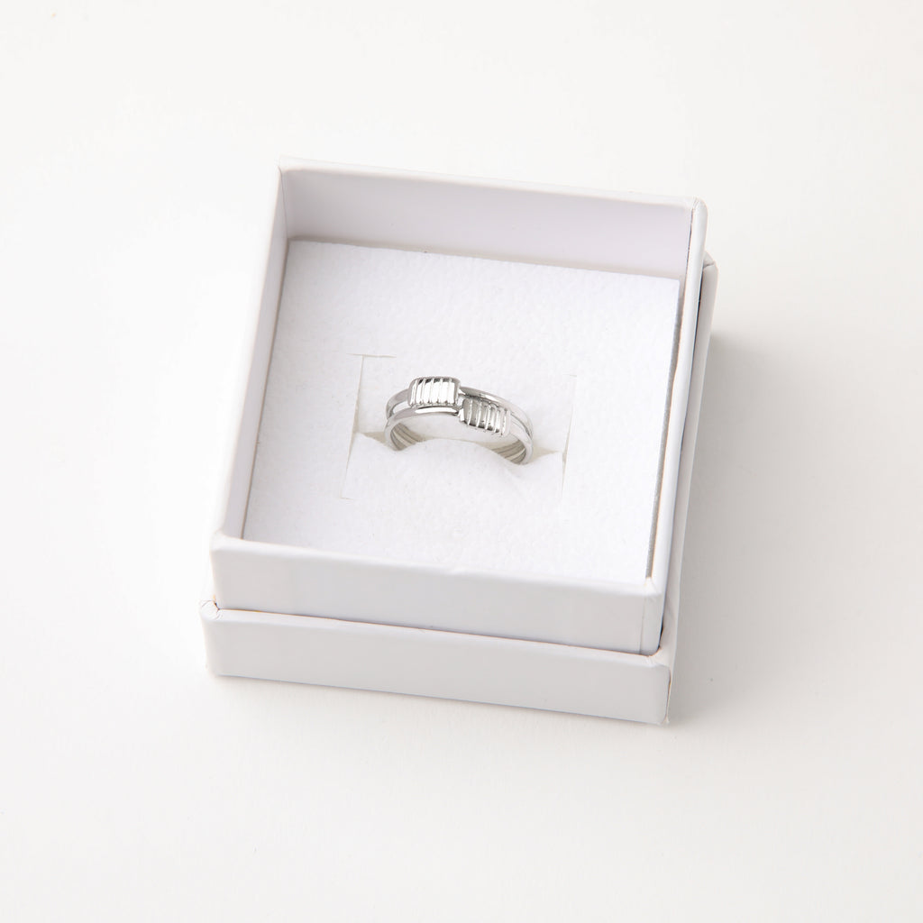 Anillo  19v69 Plateado Mujer STR222