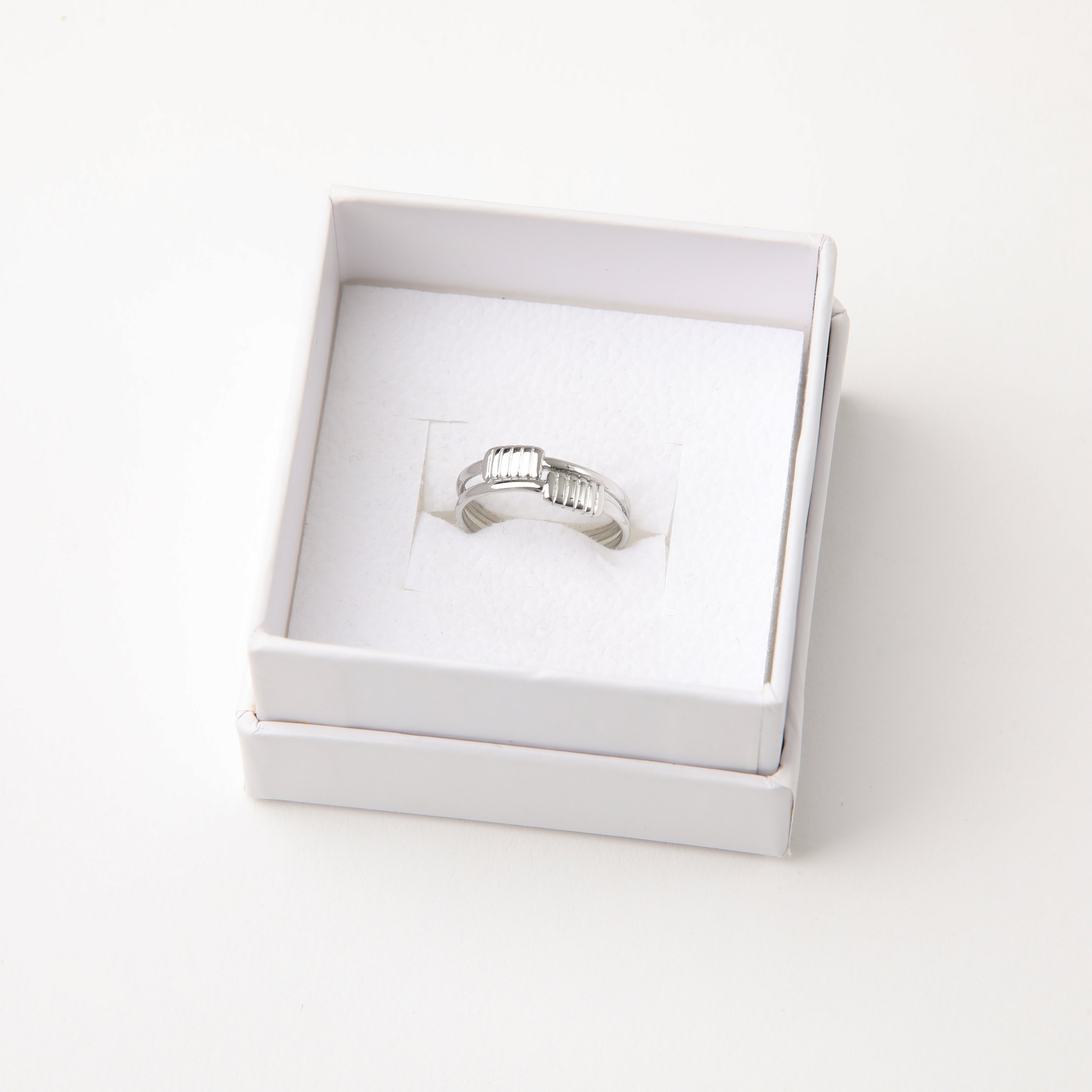 Anillo  19v69 Plateado Mujer STR222