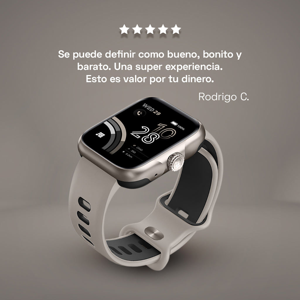 Reloj Smart Watch Cubitt CT-VIVAP8 Unisex Gris