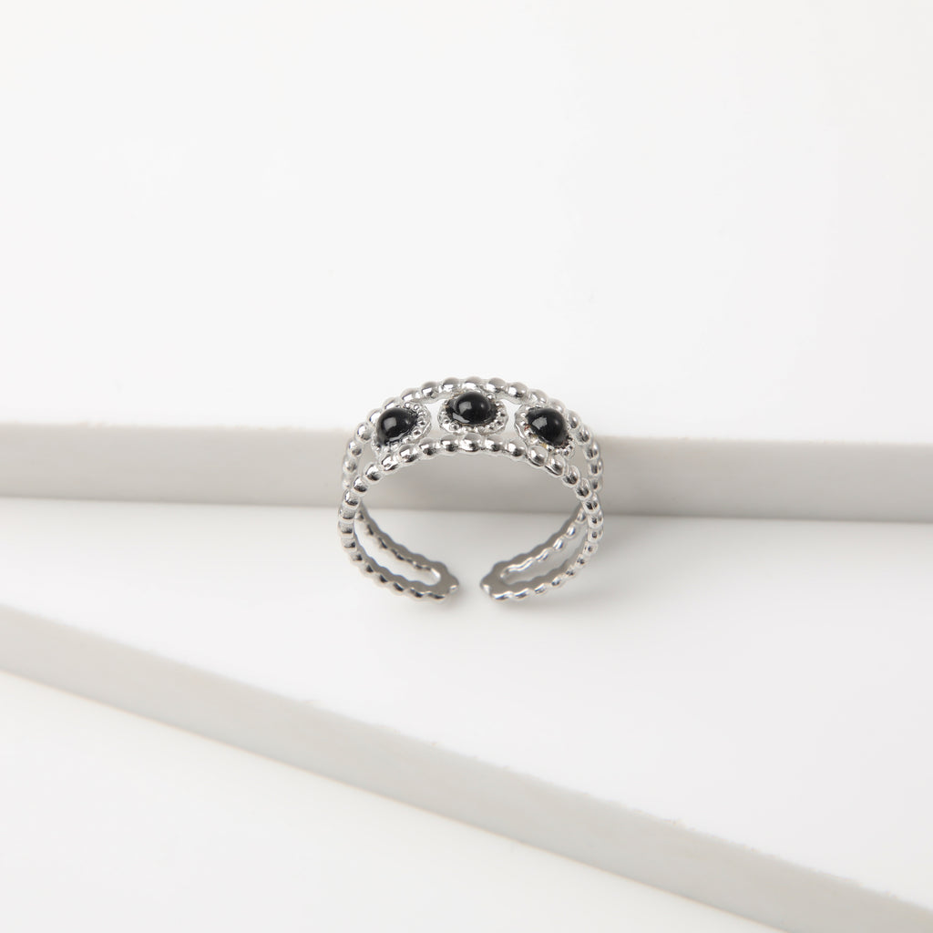 Anillo  19v69 Plateado Mujer STR124