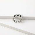 Anillo  19v69 Plateado Mujer STR124