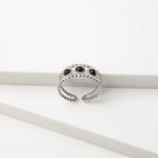 Anillo  19v69 Plateado Mujer STR124