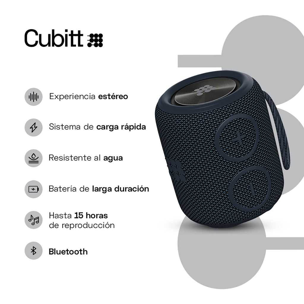 Parlante Cubitt CT-PWGO2 Azul