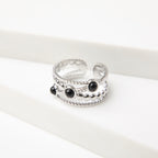 Anillo  19v69 Plateado Mujer STR084