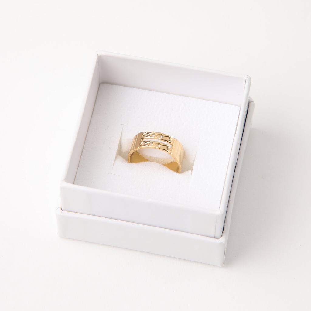 Anillo  19v69 Dorado Mujer STR248