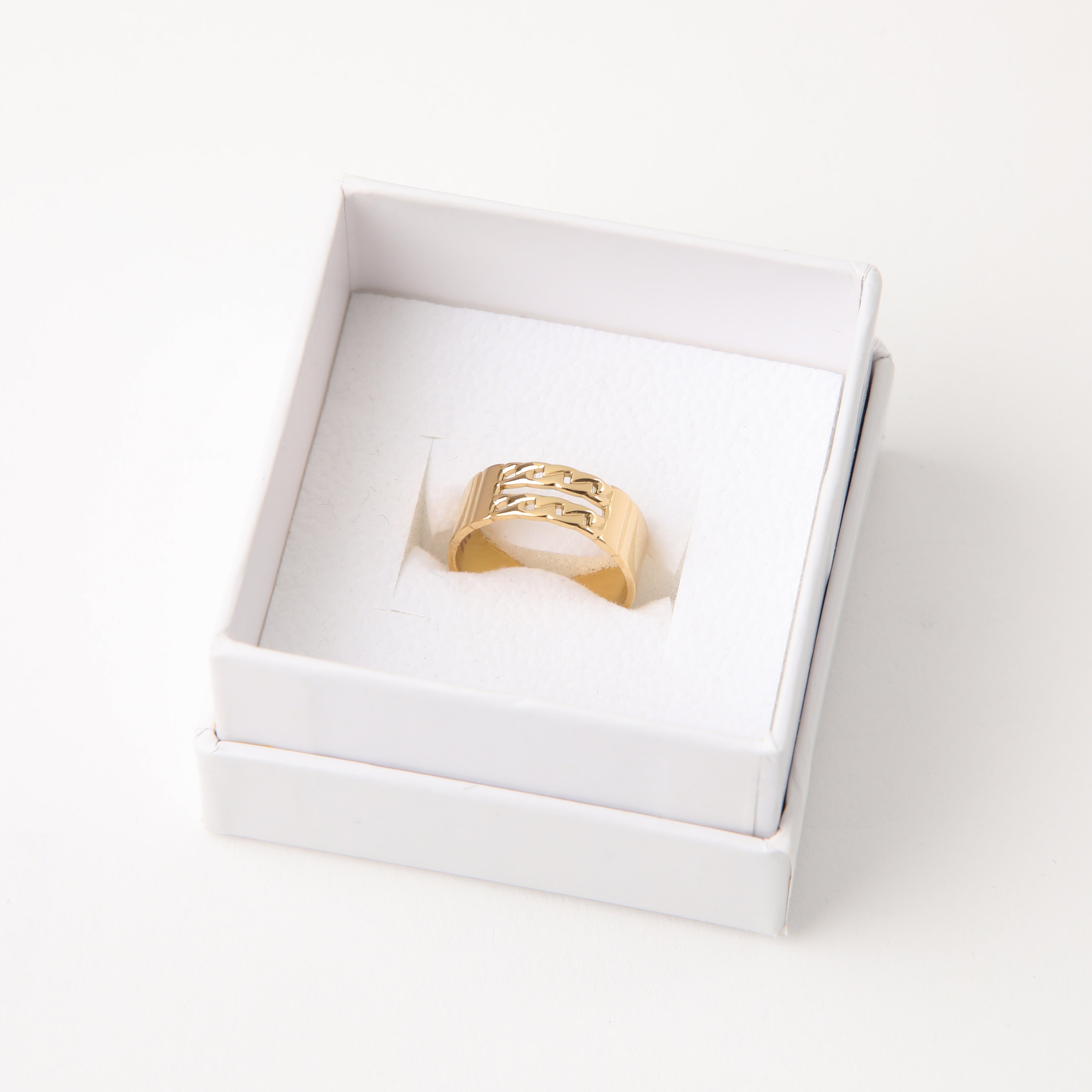 Anillo  19v69 Dorado Mujer STR248