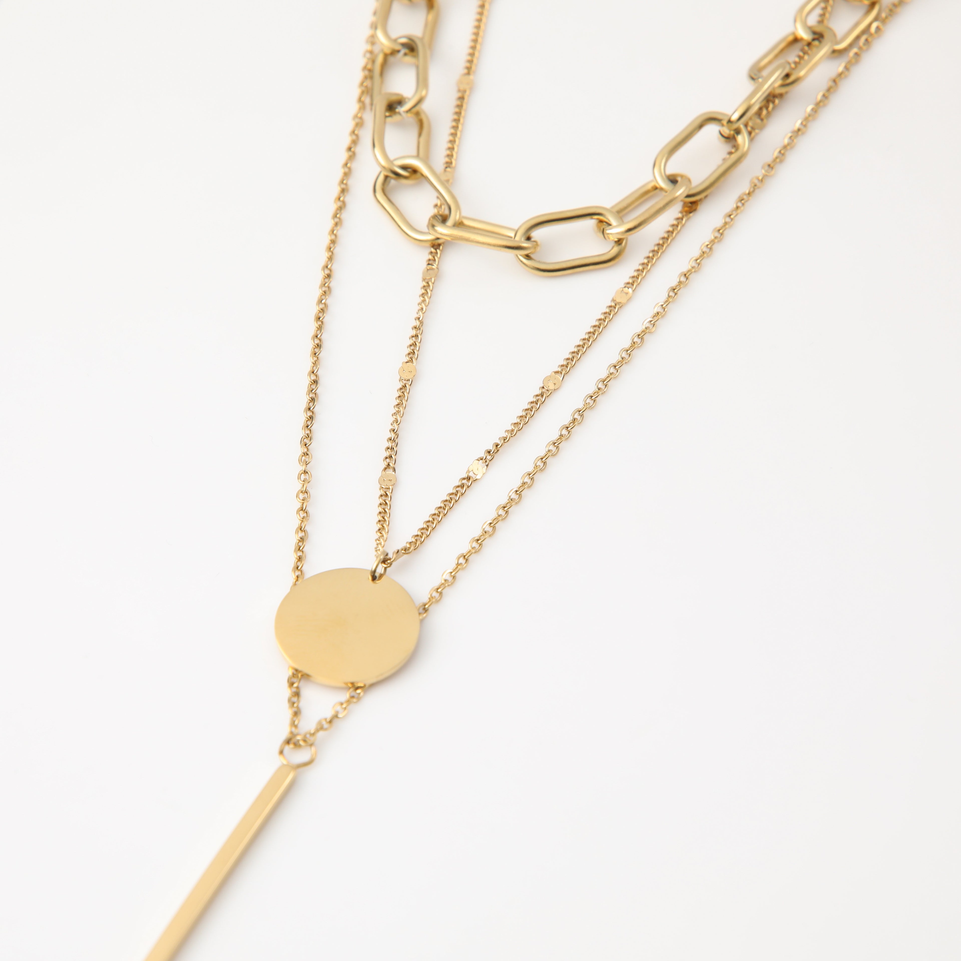 Collar 19V69 Italia Dorado STNE108