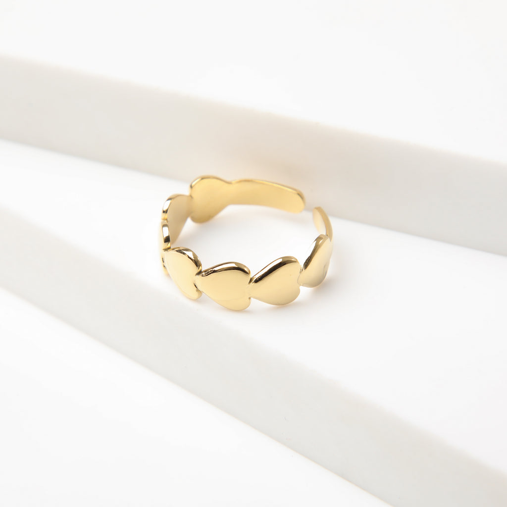 Anillo  19v69 Dorado Mujer STR468