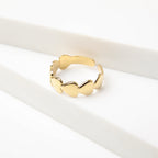 Anillo  19v69 Dorado Mujer STR468