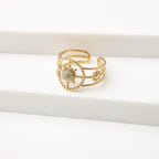 Anillo  19v69 Dorado Mujer STR115