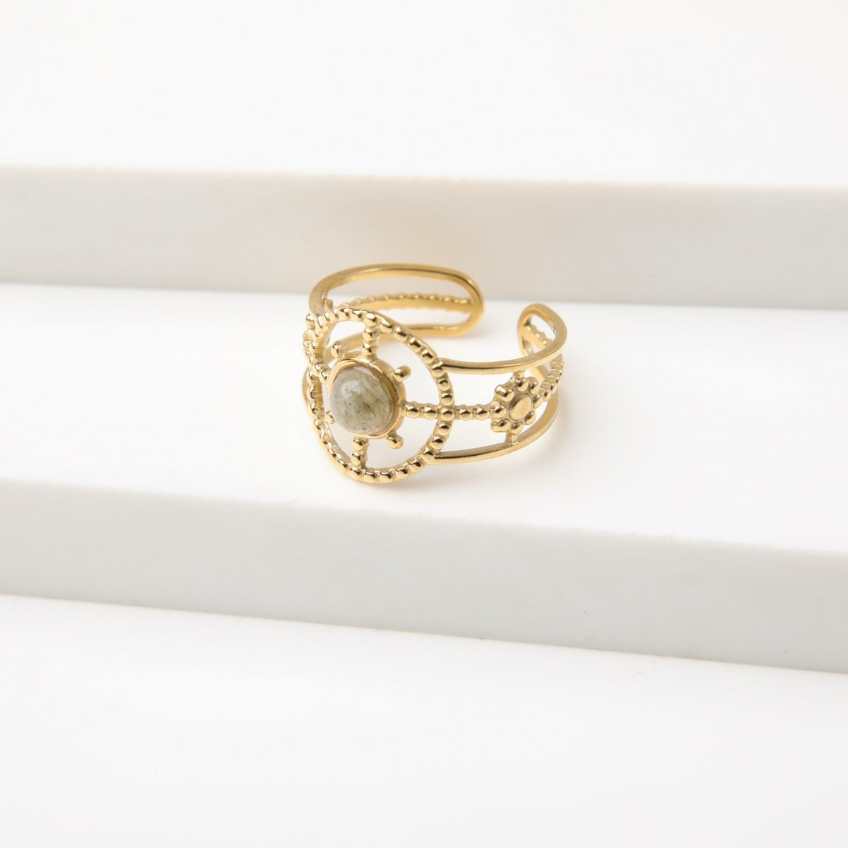 Anillo  19v69 Dorado Mujer STR115