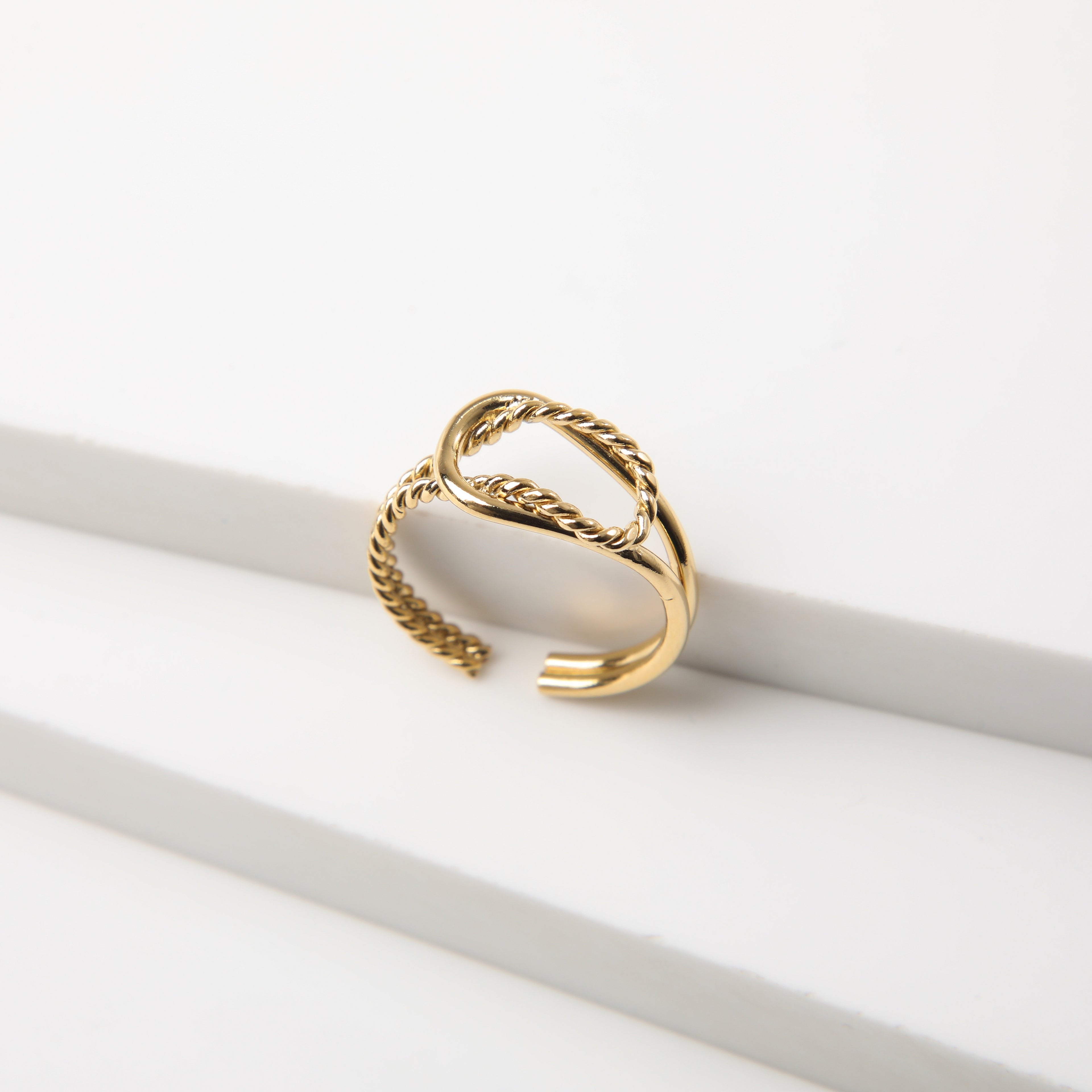 Anillo  19v69 Dorado Mujer STR220