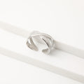 Anillo  19v69 Plateado Mujer STR214