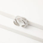 Anillo  19v69 Plateado Mujer STR214