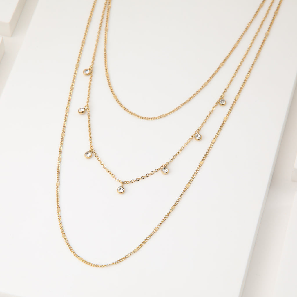 Collar 19V69 Italia STNE103 Dorado