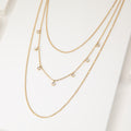 Collar 19V69 Italia STNE103 Dorado
