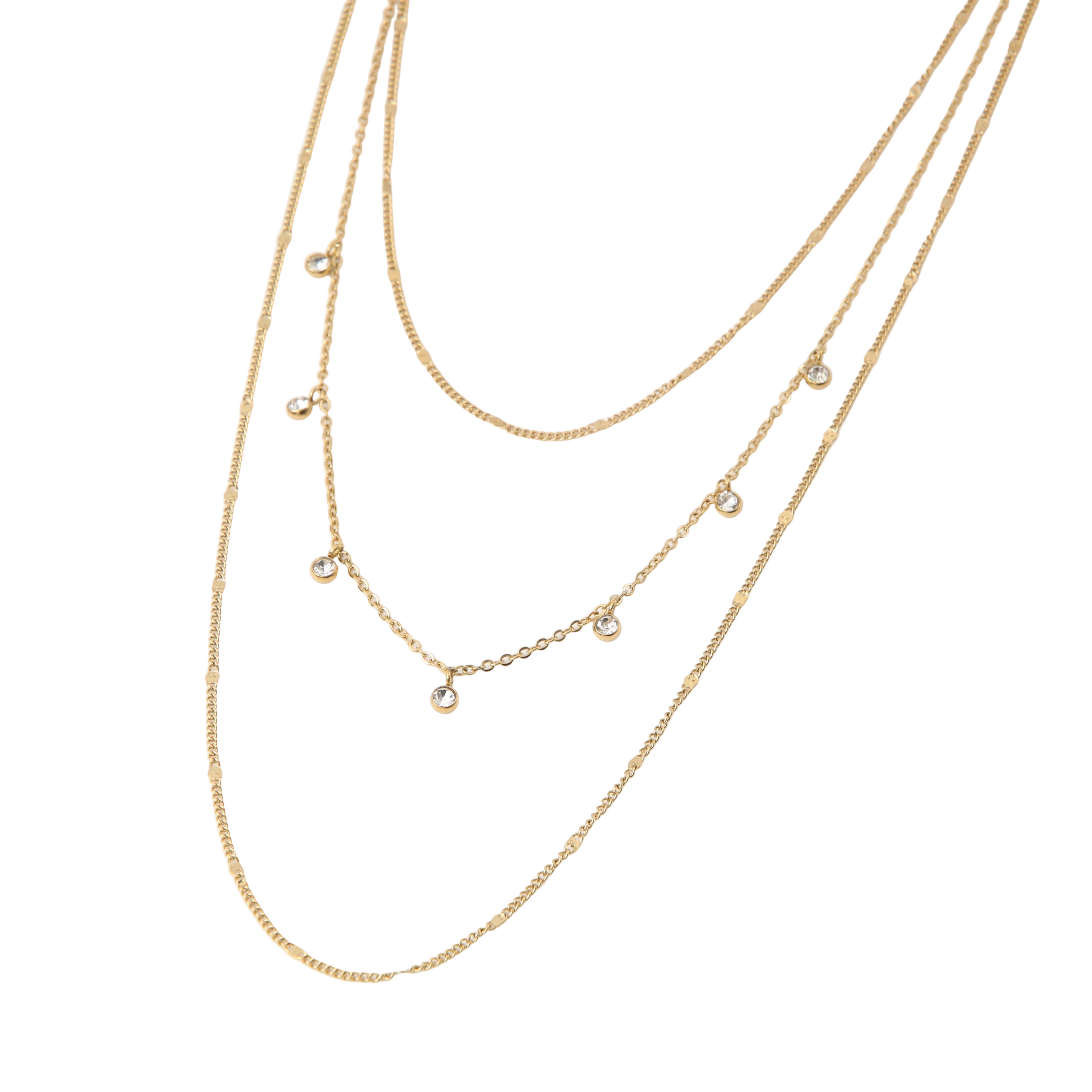 Collar 19V69 Italia STNE103 Dorado