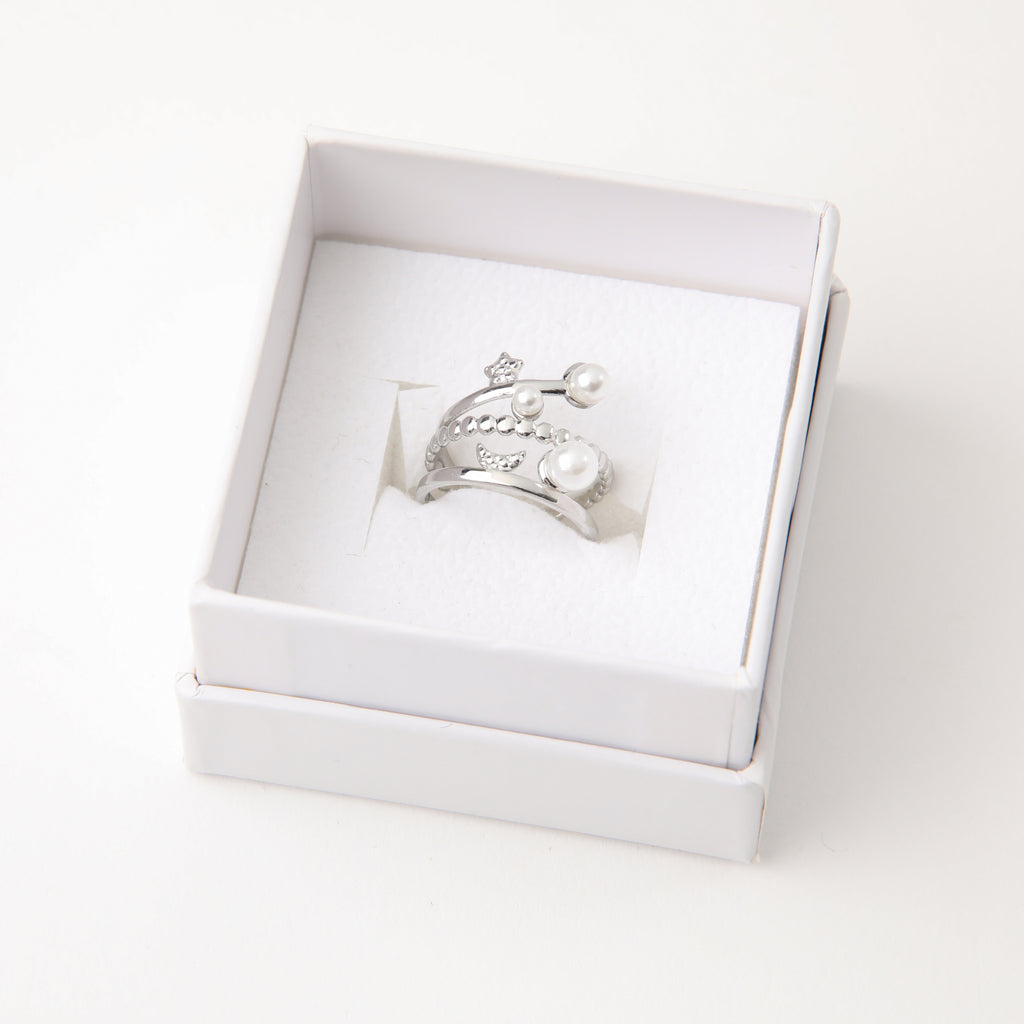 Anillo  19v69 Plateado Mujer STR166