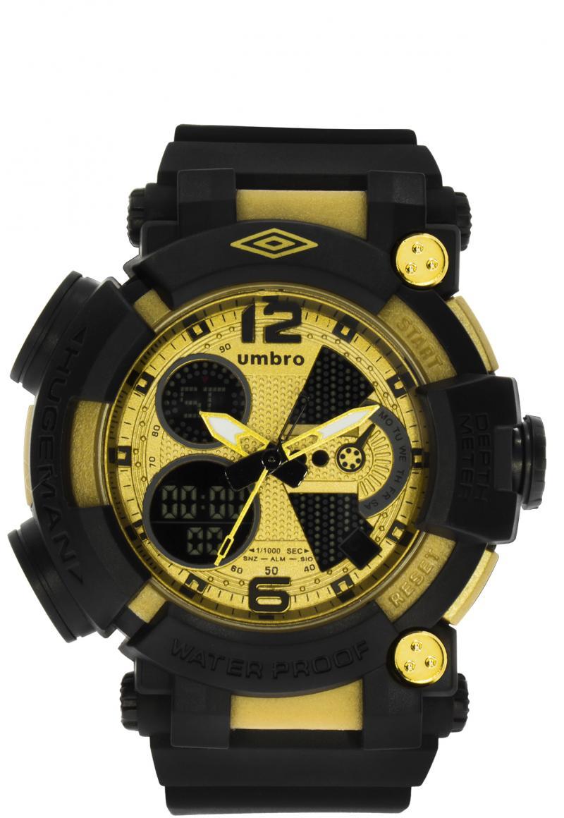 Reloj Digital Análogo Negro Umbro