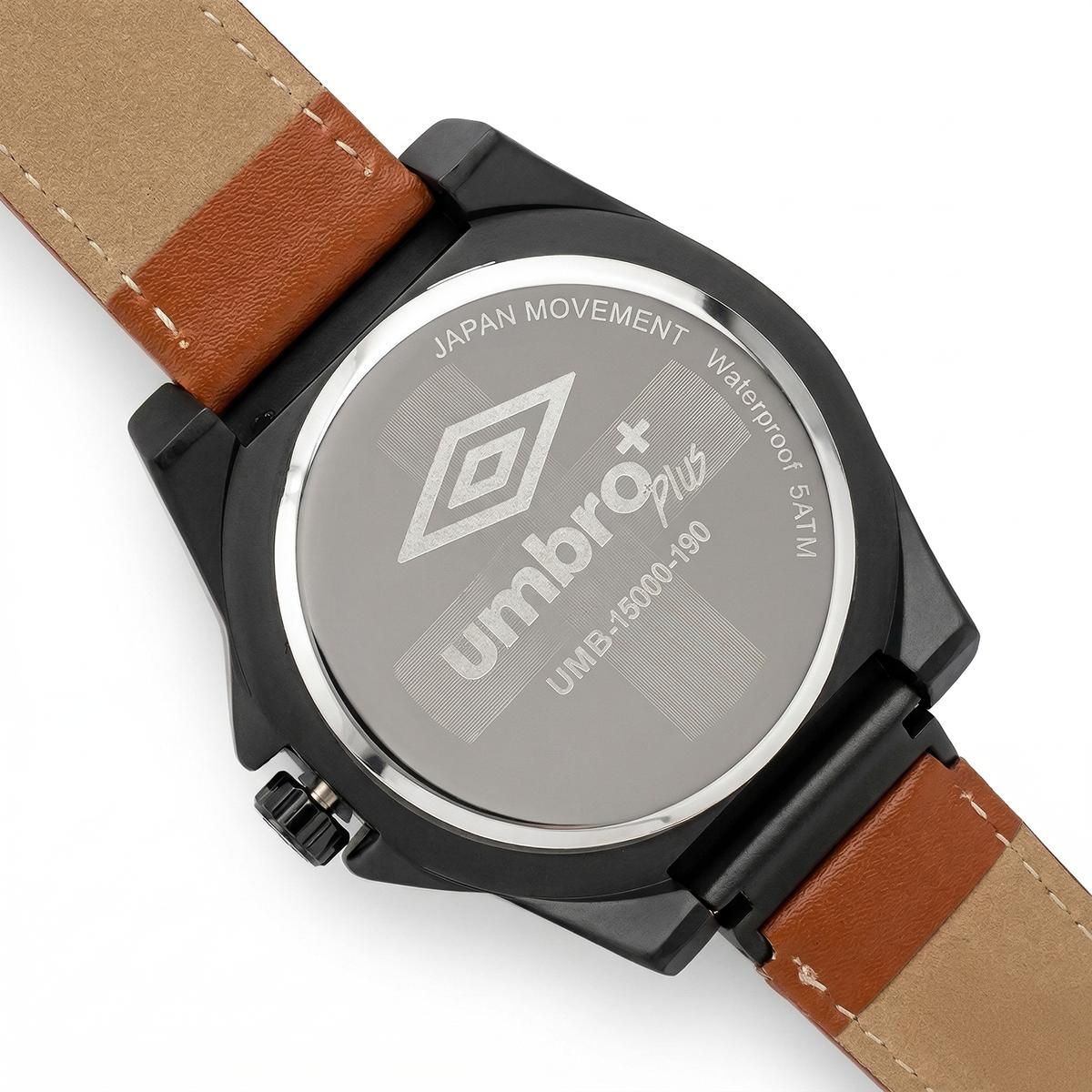 Reloj Análogo Hombre Umbro Plus Café UMBP-1500-190
