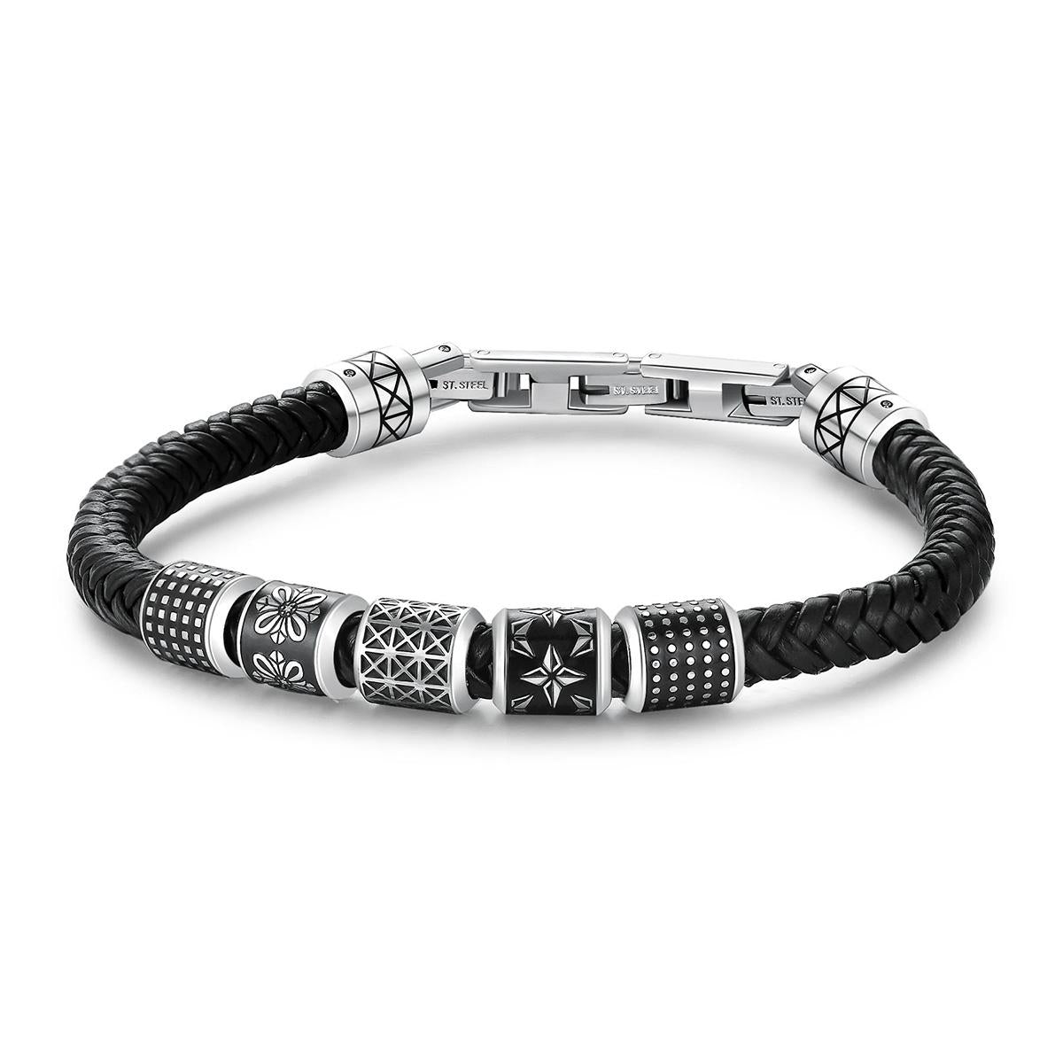 Pulsera Brosway Plateada Hombre BUL22