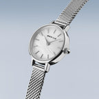 Reloj Análogo Bering Plateado Mujer 11022-004