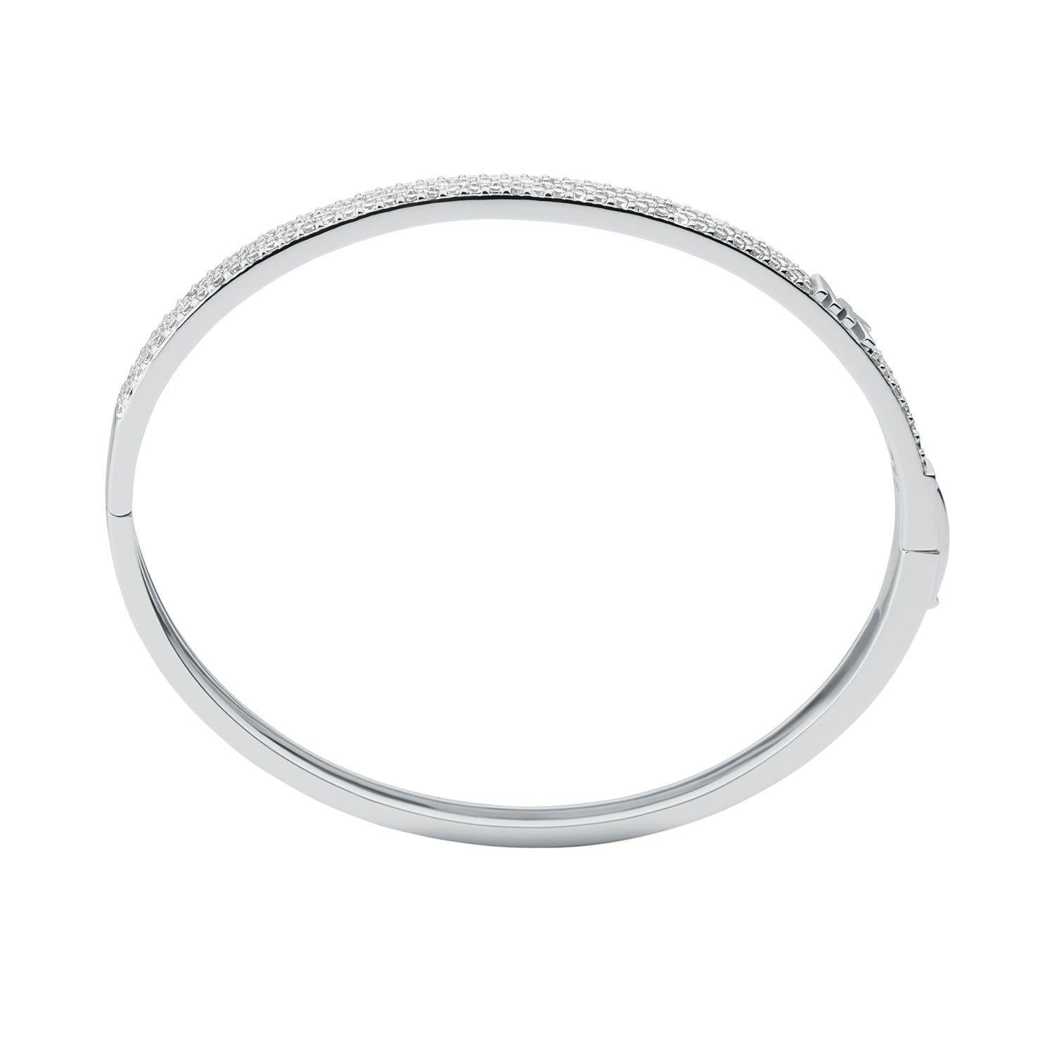 Brazalete Michael Kors Plateado Mujer