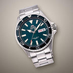 Reloj Análogo Hombre Orient Plateado RA-AA0004E