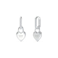 Aros Guess Plateados JUBE04213JWRHT-U