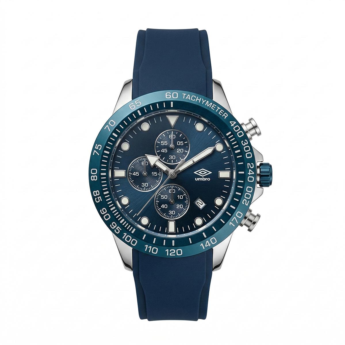 Reloj Análogo Hombre Umbro Plus Azul UMBP-1500-111