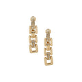 Aros Anne Klein Dorados 01C00386