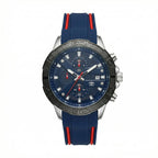 Reloj Análogo Hombre Umbro Plus Azul/Rojo UMBP-1500-106