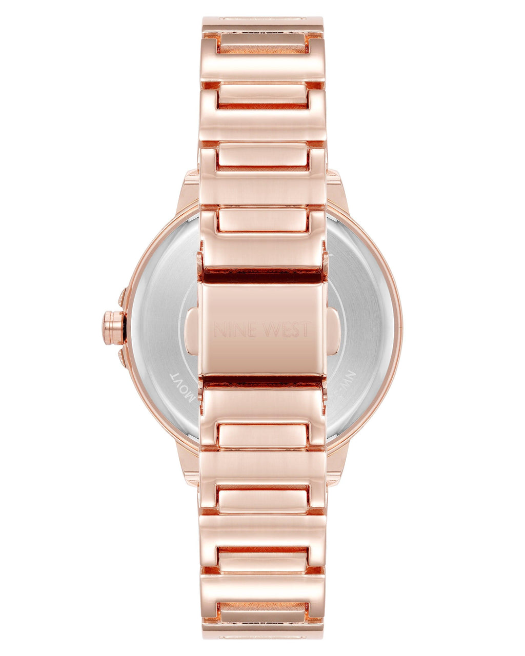 Reloj Análogo Mujer Nine West Oro Rosa NW-3334SVRG