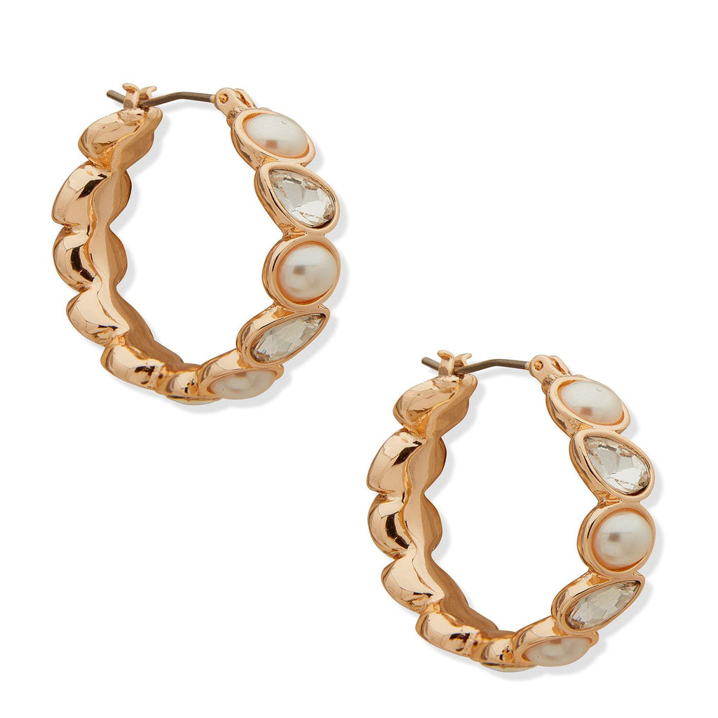 Aros Anne Klein Dorado Mujer 01G00762