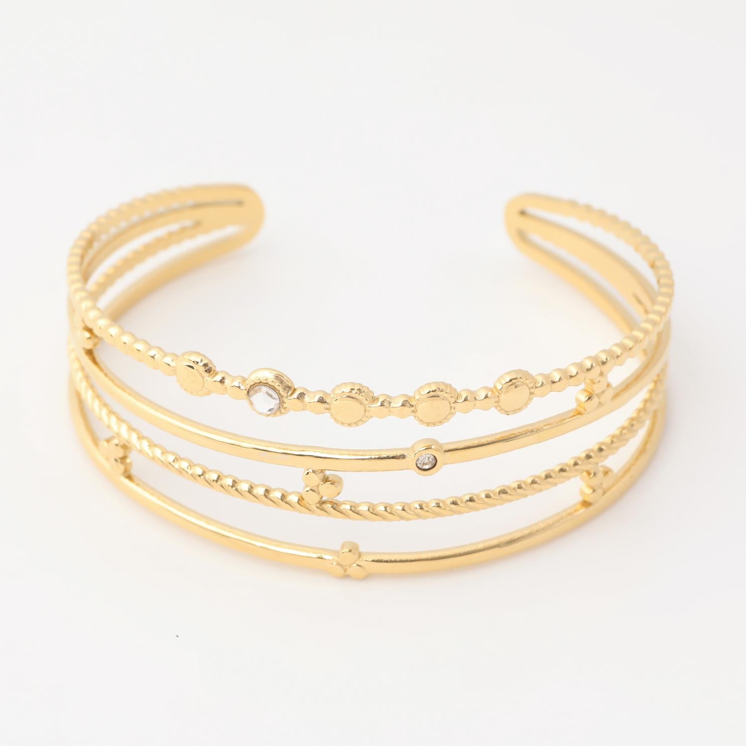 Brazalete  19v69 Dorado Mujer STB035