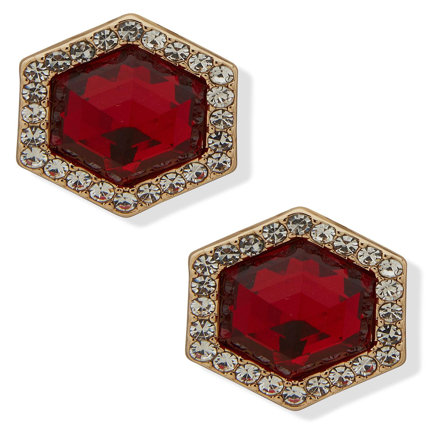 Aros Anne Klein Rojo Mujer 01G00736