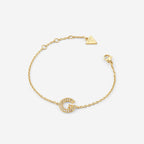 Brazalete JUBB05/442JW/YG/L Dorado Mujer Guess