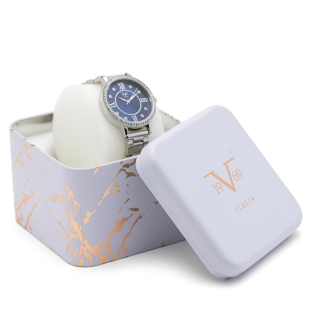 Reloj 19v69 Italia V1969-264-1 Plateado Mujer
