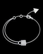 Brazalete Femenino Guess Plateado Jubb05418Jwrhs