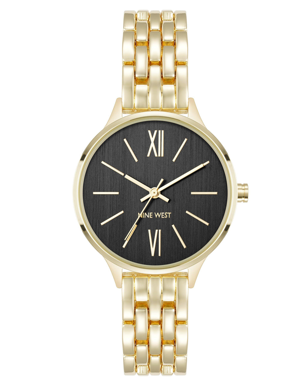Reloj Análogo Mujer Nine West Dorado NW-3308BKGB