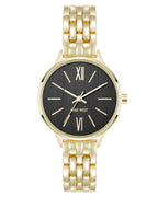 Reloj Análogo Mujer Nine West Dorado NW-3308BKGB