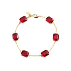 Pulsera Lauren Ralph Lauren Dorado Negro 14B00462