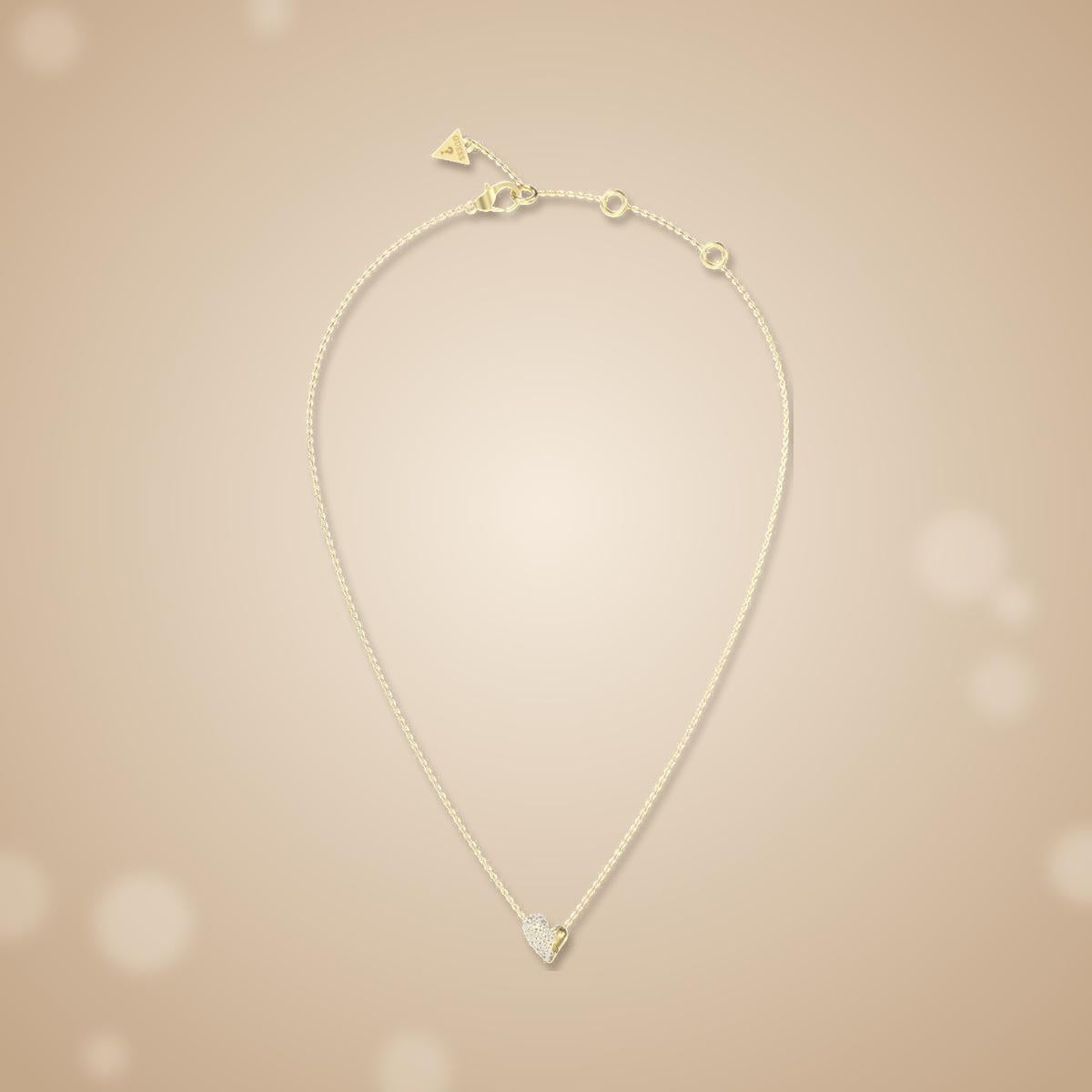 Collar Golden Love Mujer Guess Dorado
