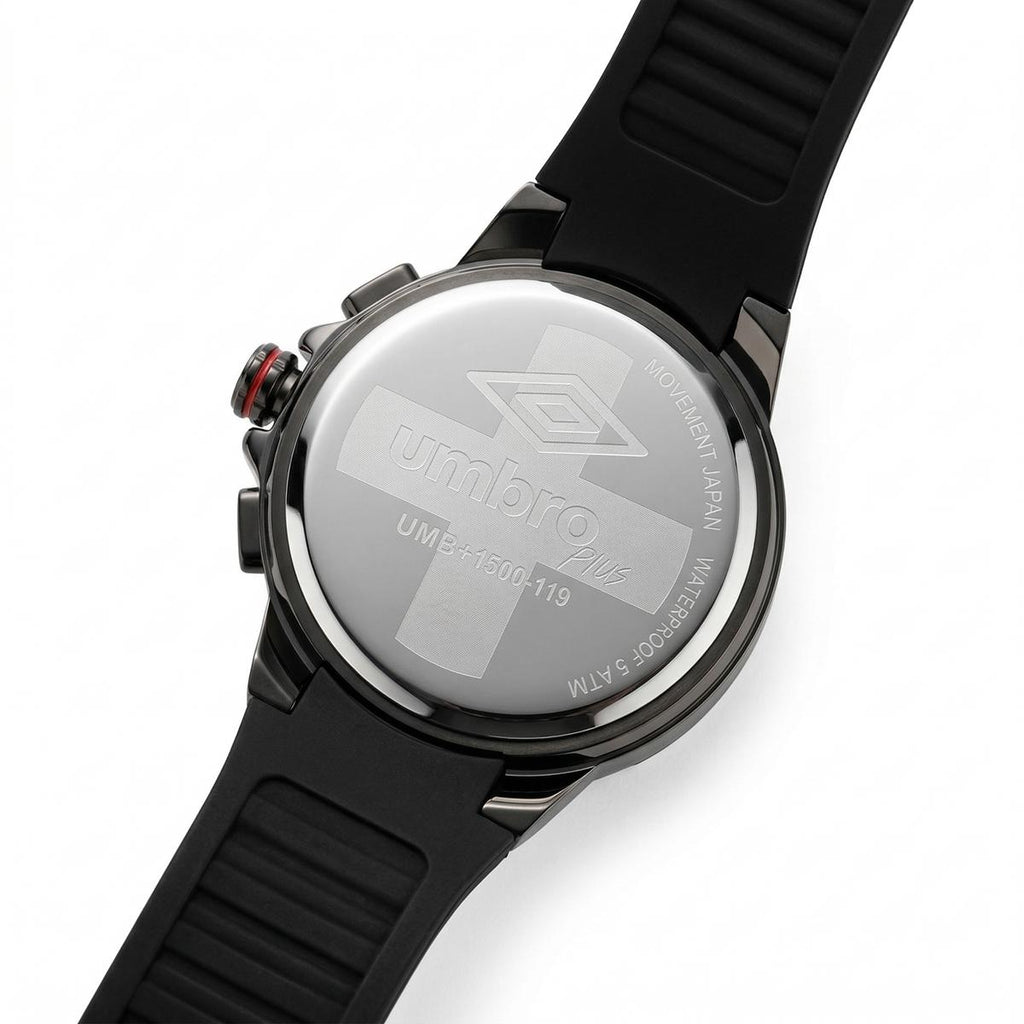 Reloj Análogo Hombre Umbro Plus Negro UMBP-1500-119