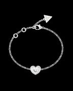 Brazalete Femenino Guess Plateado Jubb05550Jwrhs
