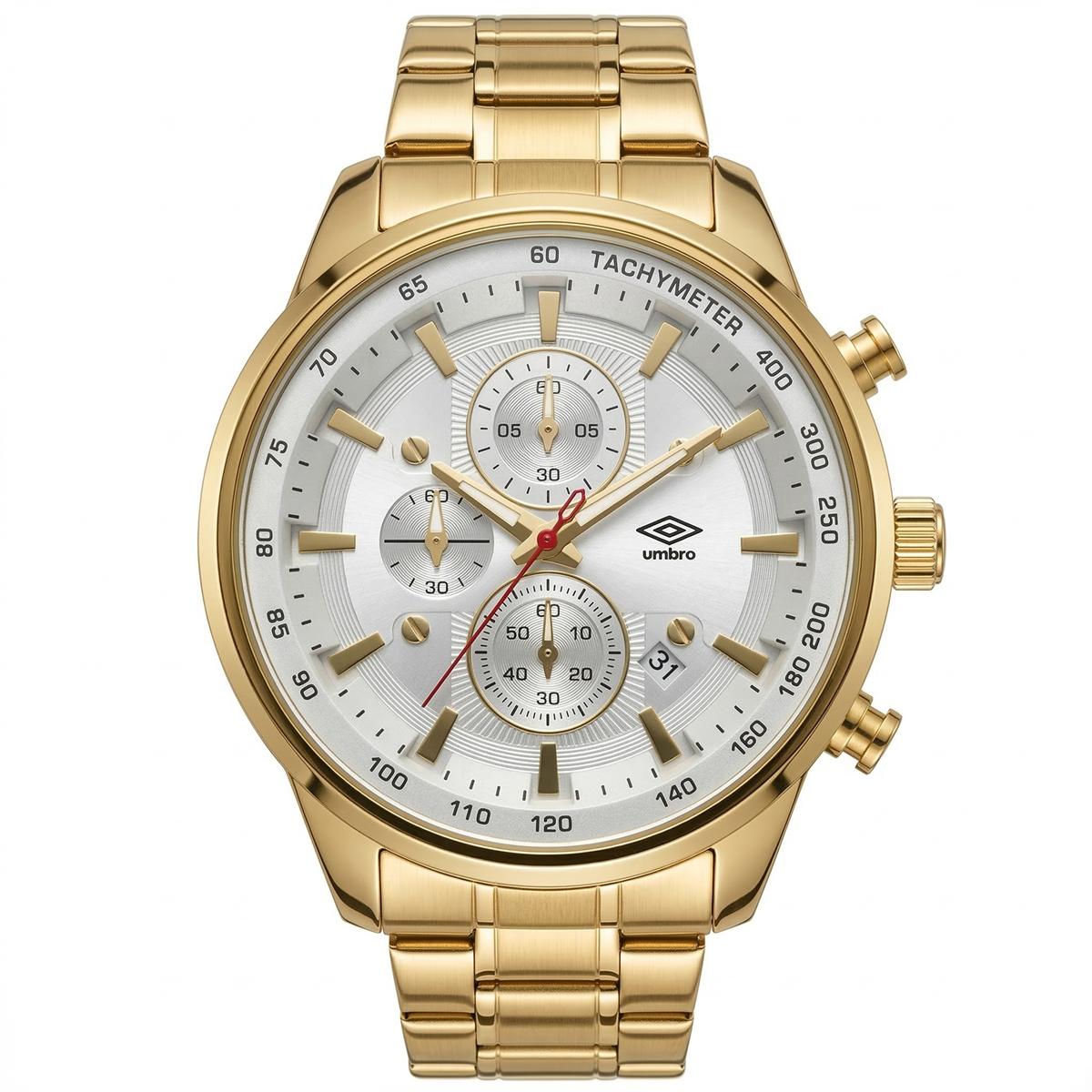 Reloj Análogo Hombre Umbro Plus Dorado UMBP-1500-176