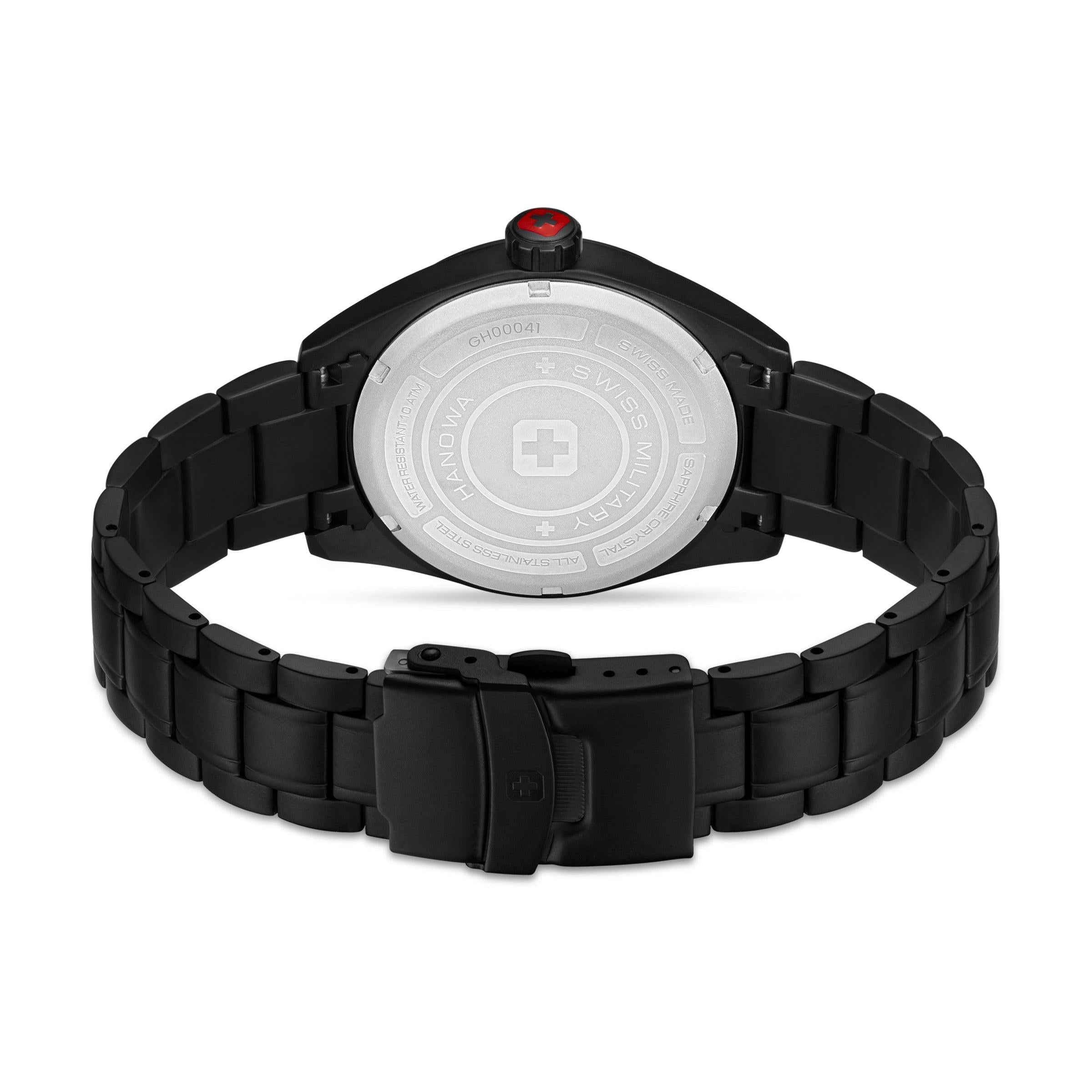 Reloj Análogo Hombre Swiss Military PIONEER STEALTH - SMWGH0004130