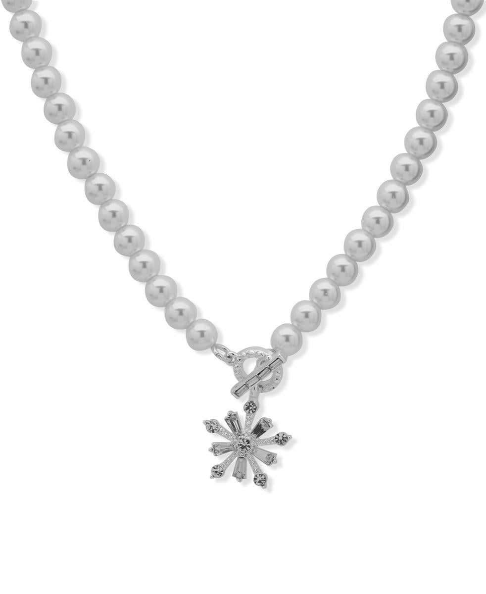 Collar Anne Klein Plateado 01N00565